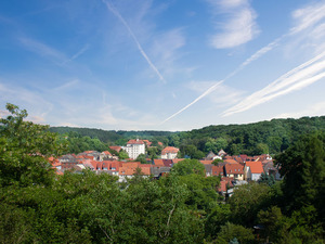 Luftbild Burg Stargad